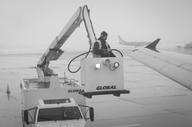 De-Icing Chicago Midway