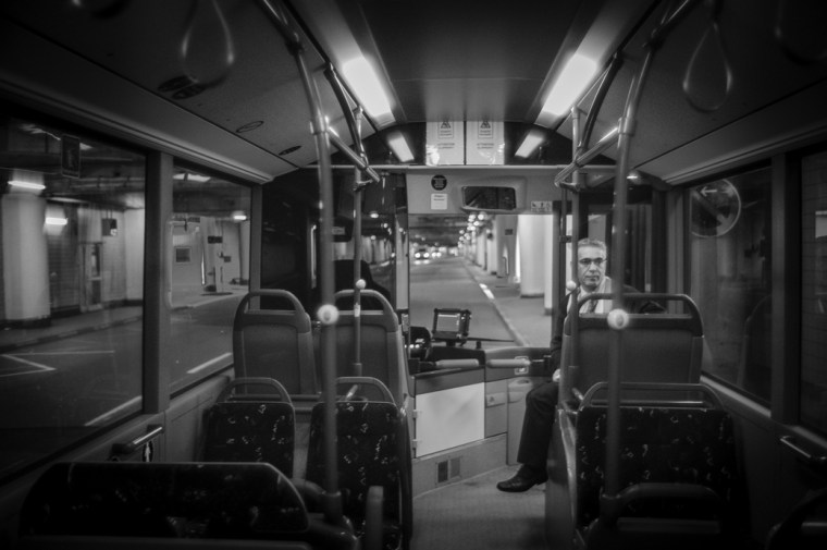 Boarding Bus to the Aircraft