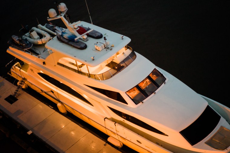 Yacht at the Pier | Savannah Georgia